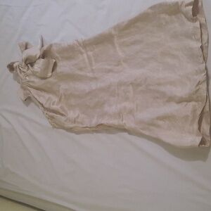 Knee-length dress ivory